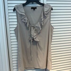 The Limited ruffle front top